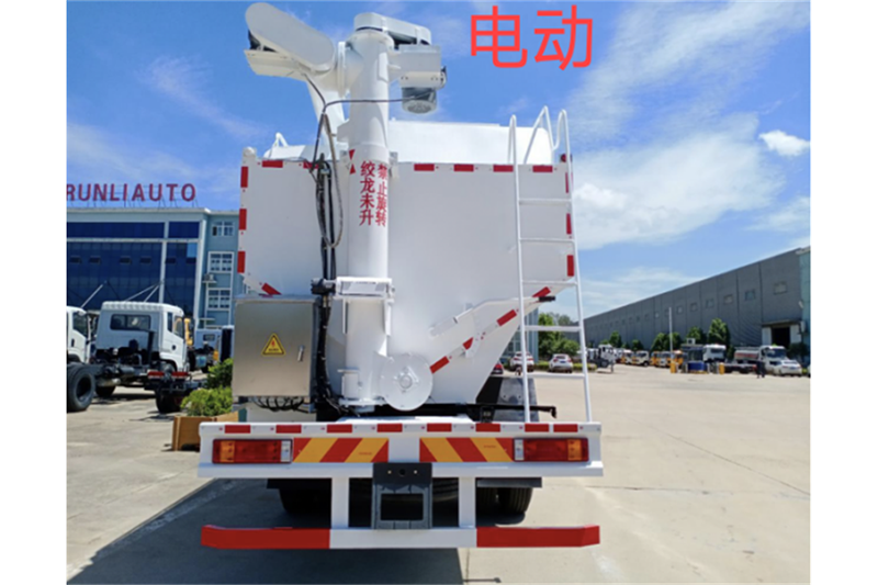 天锦三轴15吨散装饲料车