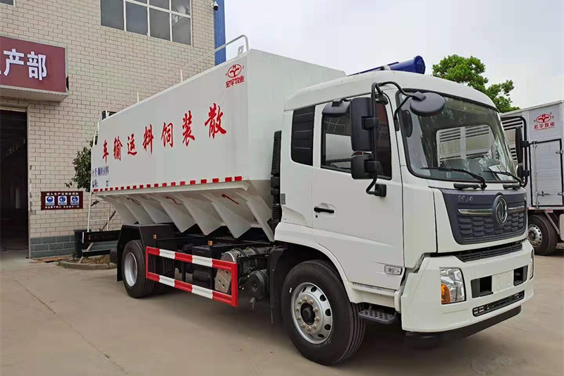 天锦10吨散装饲料车