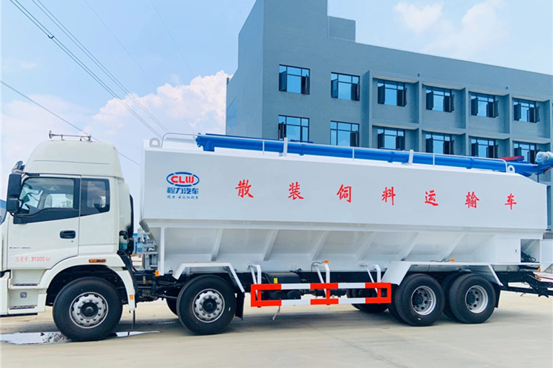 欧曼20吨前四后六饲料车