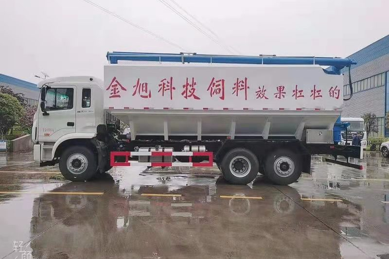 江淮15吨三轴散装饲料车