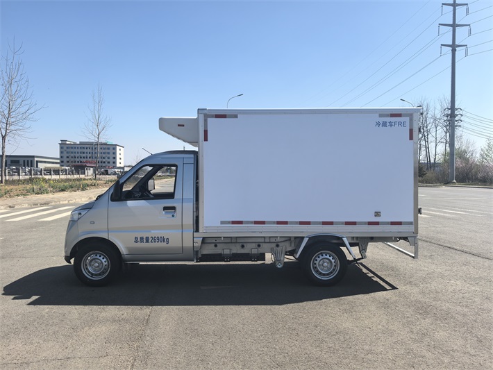 五菱新能源电动 “冰宝”小型冷藏车