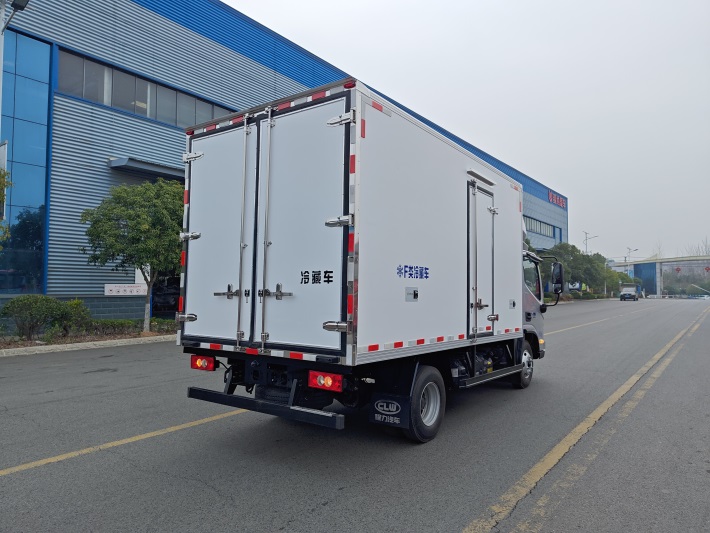 福田奥铃智蓝新能源混动冷藏车（绿牌）
