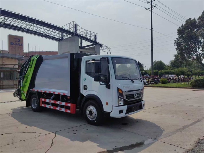 东风多利卡6方蓝牌压缩垃圾车公告参数配置