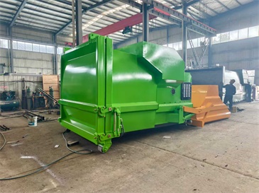 6方移动式垃圾压缩站