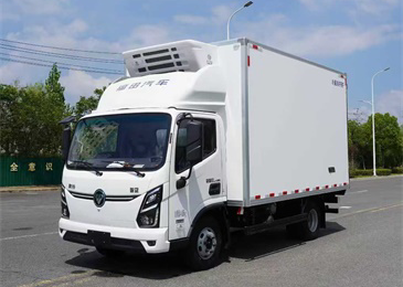 福田智蓝纯电动冷藏车